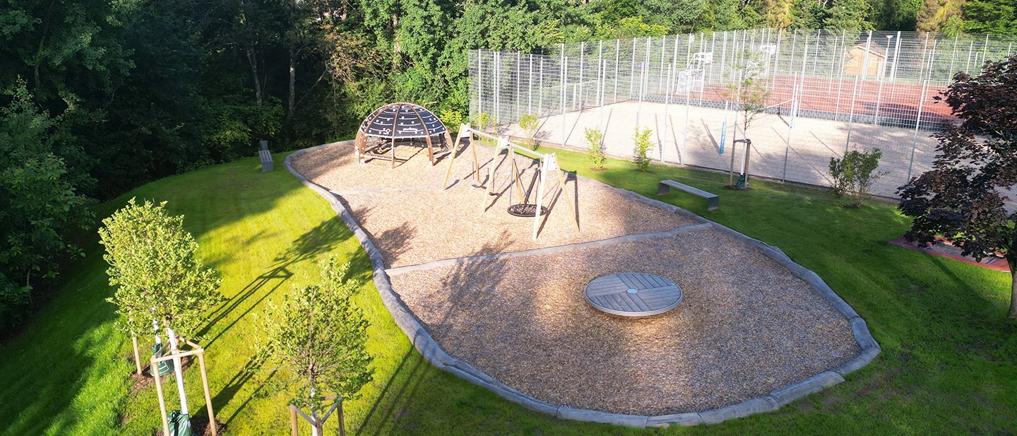 Spielgeräte im Außenbereich Spielgeräte im Außenbereich von Oben